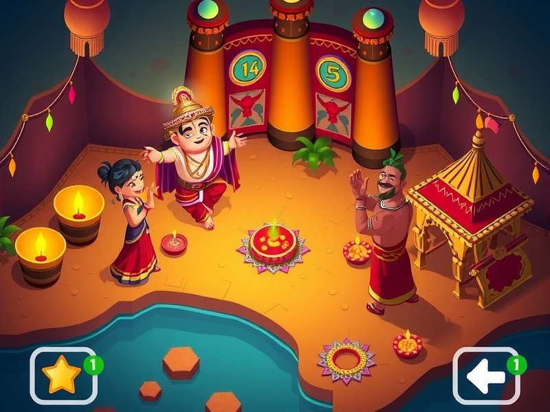 Diwali event in Incredible Island Inspection